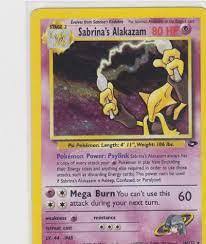Sabrinas Alakazam - Holo Rare