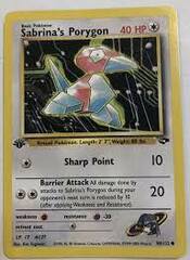 Sabrina's Porygon - Common