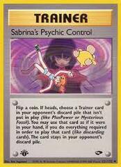 Sabrina's Psychic Control - Uncommon