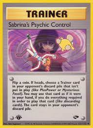 Sabrinas Psychic Control - Uncommon