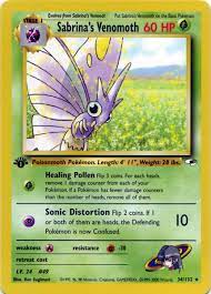 Sabrinas Venomoth - Rare