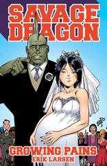 Savage Dragon Growing Pains Tp (Mr)