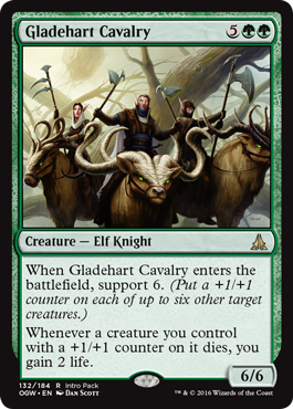 Gladehart Cavalry - Intro Pack Rare Foil