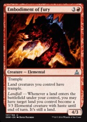 Embodiment of Fury - Foil