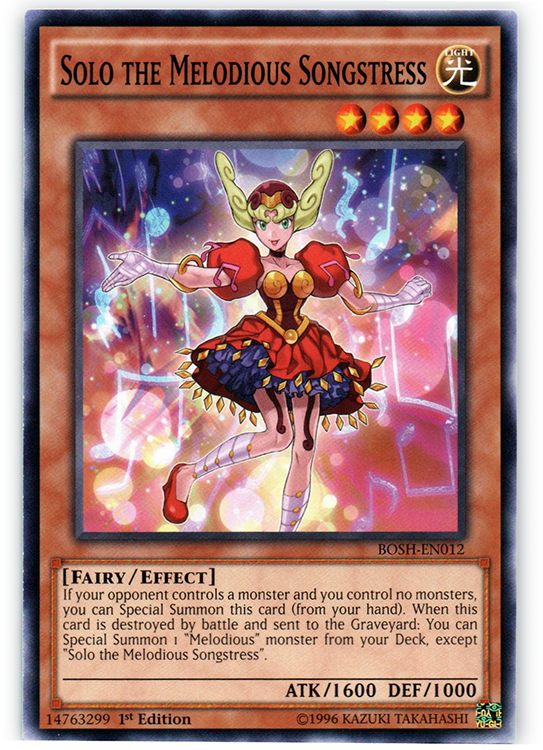 Solo the Melodious Songstress - BOSH-EN012 - Common