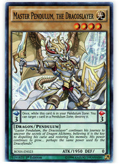 Master Pendulum, the Dracoslayer - BOSH-EN023 - Super Rare - 1st Edition