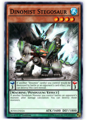 Dinomist Stegosaur - BOSH-EN024 - Common - 1st Edition