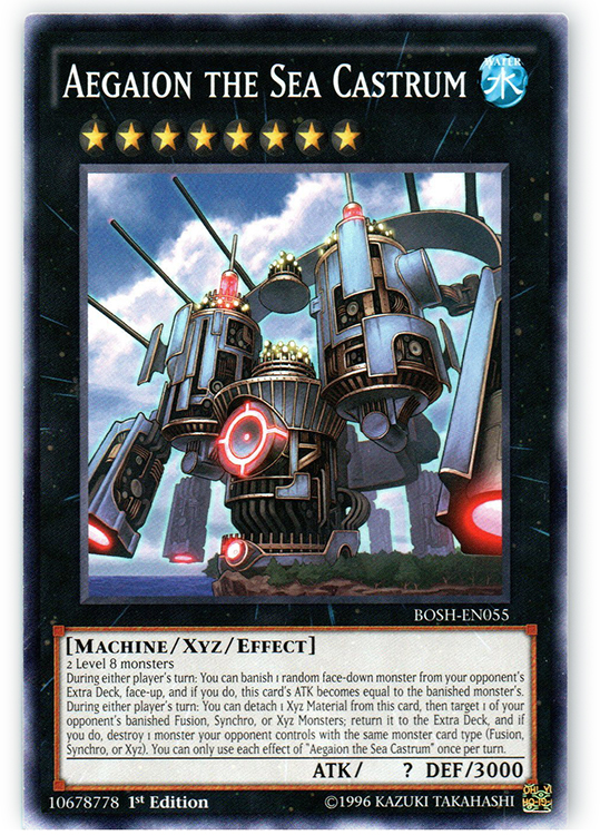 Aegaion the Sea Castrum - BOSH-EN055 - Common - 1st Edition