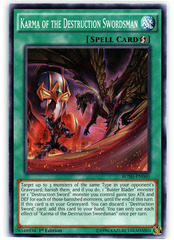 Karma of the Destruction Swordsman - BOSH-EN060 - Common - 1st Edition