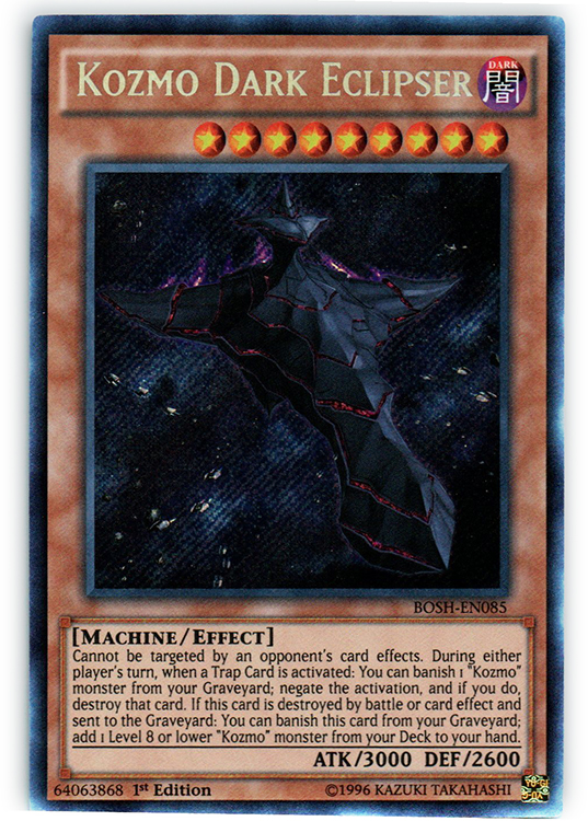 Kozmo Dark Eclipser - BOSH-EN085 - Secret Rare - 1st Edition