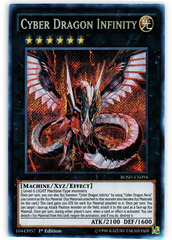 Cyber Dragon Infinity - BOSH-EN094 - Secret Rare - 1st Edition