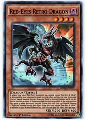 Red-Eyes Retro Dragon - BOSH-EN095 - Super Rare - 1st Edition