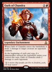 Oath of Chandra - Foil