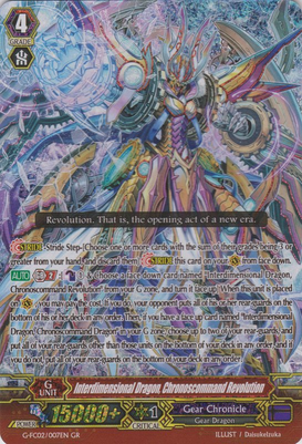Interdimensional Dragon, Chronoscommand Revolution - G-FC02/007EN - GR
