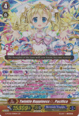Twinkle Happiness, Pacifica - G-FC02/008EN - GR