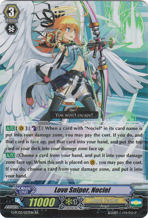 Love Sniper, Nociel - G-FC02/027EN - RR