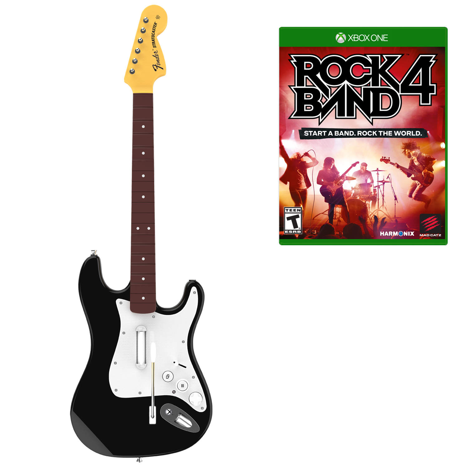 Rock Band 4  (Guitar Bundle)