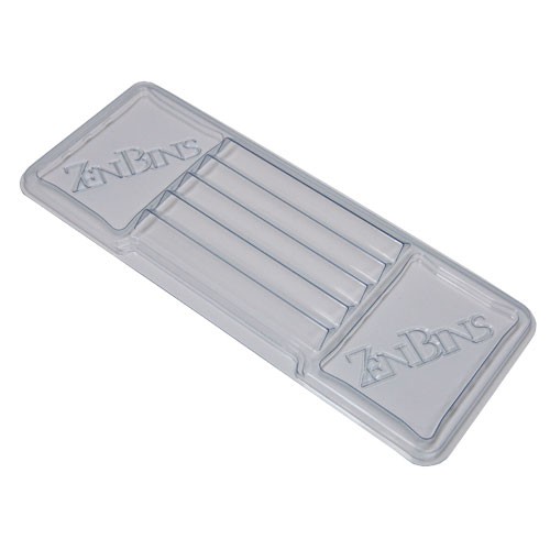 Zen Bins: Trays  3-Pack (Clear)