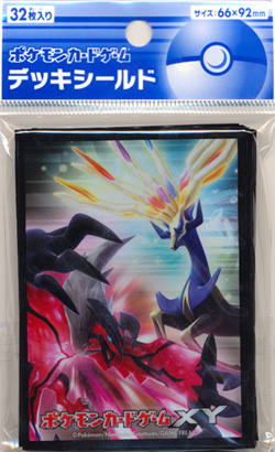 Japanese Pokemon XY Xerneas Yveltal Sleeves 32ct