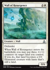 Wall of Resurgence - Foil