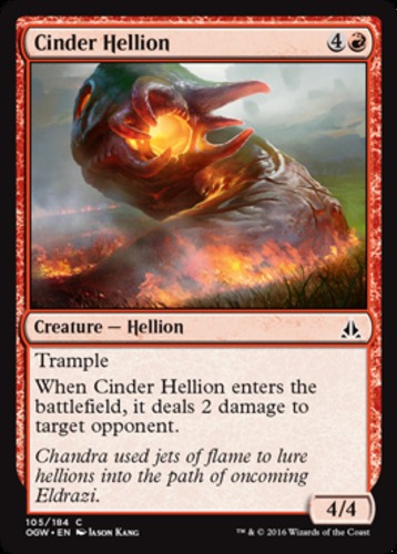 Oath of Chandra 1x FOIL OGW MTG Oath of the Gatewatch Rare MINT red