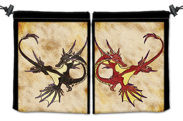 OLD DRAGONS DICE BAG