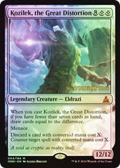 Kozilek, the Great Distortion - Foil - Prerelease Promo