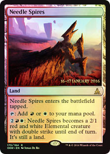 Needle Spires - Foil - Prerelease Promo