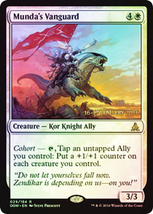 Mundas Vanguard - Foil - Prerelease Promo