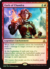 Oath of Chandra - Foil