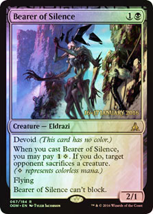 Bearer of Silence - Foil - Prerelease Promo