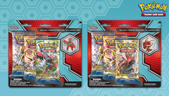 Mega Scizor and Shiny Mega Gyarados Pin Blister Pack