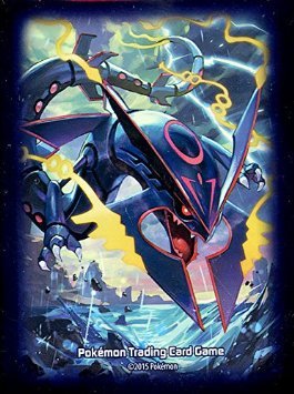 Shiny Mega Rayquaza Standard Card Sleeves 65 count