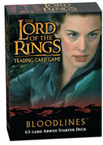 Lord of the Rings Cards Bloodlines Arwen Starter Deck