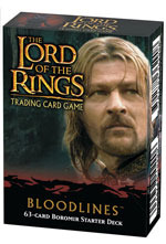 Lord of the Rings Cards Bloodlines Boromir Starter Deck