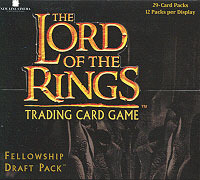 Lord of the Rings Cards Fellowship Draft Pack Box