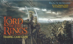 Realms of the Elf Lords Booster Box Lord of the Rings Cards