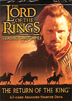 Lord of the Rings Cards Return of the King Aragorn Starter Deck