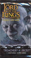 Lord of the Rings Trading Card Game TCG: Treachery & Deceit Booster Pack