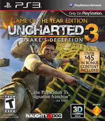 Uncharted 3 Drake's Deception Game Of The Year Edition