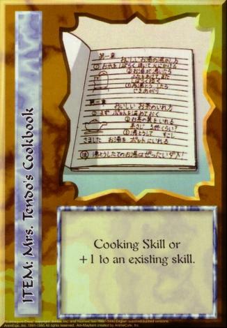 Mrs. Tendos Cookbook