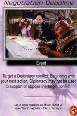 Negotiation Deadline