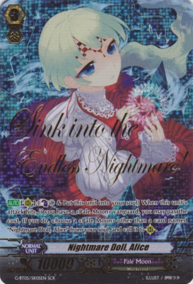 Nightmare Doll, Alice - G-BT05/SR05EN - SCR