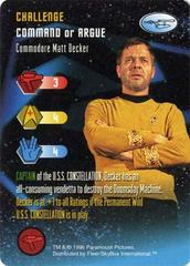 Commodore Matt Decker