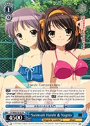 Swimsuit Haruhi & Nagato - SY/W08-TE14 - TD