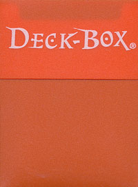 Ultra Pro Orange Deck Box