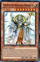 Ehther the Heavenly Monarch - SR01-EN000 - Ultra Rare - 1st Edition