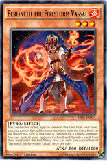 Berlineth the Firestorm Vassal - SR01-EN014 - Common - 1st Edition