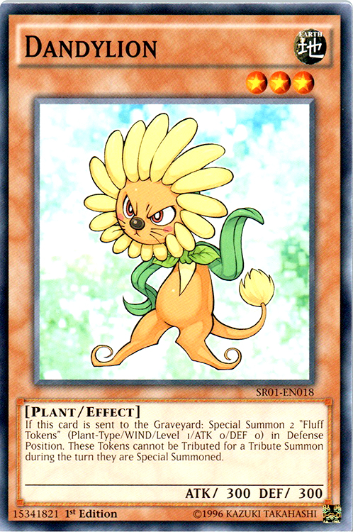 Dandylion - SR01-EN018 - Common - 1st Edition