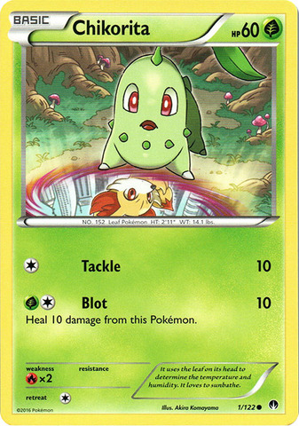 Chikorita - 1/122 - Common